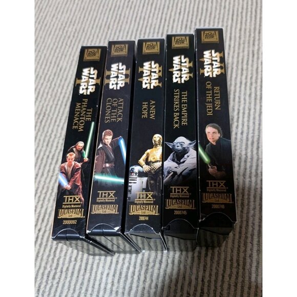Star Wars VHS Prequel And Original Trilogy - Episode 1-2, 4-6 - Picture 6 of 7